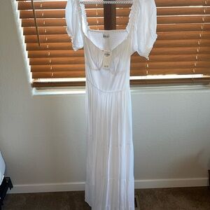Hollister Open Back Maxi Dress